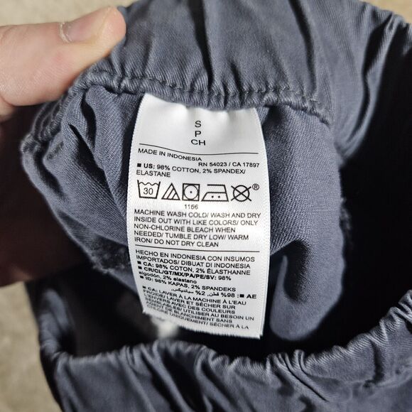 Old Navy Modern Jogger Pant Men Small Navy Slash Pocket Elastic Waist Drawstring - Picture 4 of 8